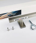 Professional Fingerboard Flat Rail Prop for Finger Skateboard Made of Stainless Steel, 10 inches long, with mounting kit