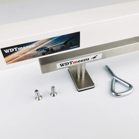 Professional Fingerboard Flat Rail Prop for Finger Skateboard Made of Stainless Steel, 10 inches long, with mounting kit