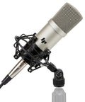 LyxPro Cardioid Condenser Mic with shock mount from Scarlett Solo 3rd Gen USB Audio Interface Bundle for Home Studio Recording.