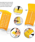 Pro Vinyl Wraps Applicator Tool Kit, orange plastic slotted tool for car wrap and tinting