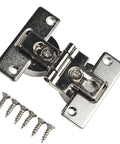 180 Degree Self Supporting Concealed Folding Hinge Set For Cabinets And Folding Tables Zinc Alloy Hardware with screws