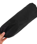 Slick Shield Waterproof Arm Sleeves, Heavy Duty Oilproof Kitchen And Garage Crew Work Guards, Black fabric on hand for protection.