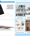 Five Pack Hidden Stainless Steel Shelf Brackets For White Walls Invisible Triangular Wall Mounts for home decor and storage