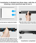 Installation steps for Out Of The Box Ready Magnetic Mount Kit For Mini Mount No Assembly Needed Weatherproof Stainless Bracket.