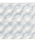 Clear Self Adhesive Cabinet Bumper Pads 40 Pack Half Inch Round Rubber Door Bumpers Noise Dampening and Scratch Protection