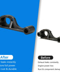 New vs old Chevrolet Exhaust Manifold Repair Clamp Heavy Duty Fit For Chevy Avalanche Silverado Suburban