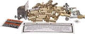 Natural Gas To Propane Conversion Kit 14324 for Commercial Fryers with gold finish parts and installation guide.