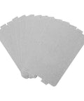 10 Pcs Heat Resistant Microwave Mica Sheets And Waveguide Covers Insulation Plates For Kitchen Use high temperature oil-resistant