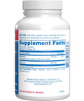 Mega Strong Magnesium Complex 400 Mg Chelated With Glycinate Malate And Citrate For Real Muscle Nerve Bone And Digestive Health Support One Month Supply bottle label