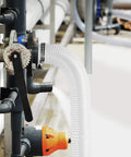 Beefy Heavy Duty Two And A Half Inch Clear PVC Dust Collection Hose 30 Feet With Clamps For Woodworking Shop Debris Suction