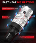 Image of Red 921 LED Third Brake Light For Ram 1500 2019-2026 featuring fast heat dissipation and aluminum alloy design.