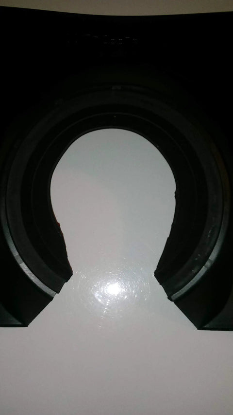 Two Piece Retrofit Pipe Flashing Kit Black For Roofs You Can’t Flash Over, Seals Around Pipes And Vents, Easy Install