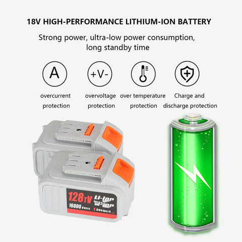18V high-performance lithium-ion battery pack for UWYTGF Cordless Battery Powered Electric Hydraulic Plier Crimping Tool.