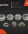 Engine Timing Chain Kit With VVT Sprocket For DOHC V6 3.0L 3.2L 3.6L, Perfect For GM Rides Like Chevy GMC Pontiac Saab Saturn
