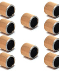 Ten Pack Heavy Duty Oilless Bushing Sleeve Bearings With Zero Sweat Maintenance Free Design And Built Tough Carbon Steel Core for smooth spin.