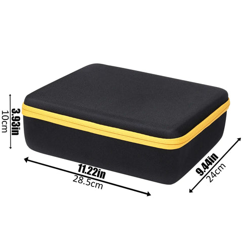 Rugged Hard Shell Case For DeWalt 20V Max Cordless Impact Wrench And Impact Driver Case Only Fits DeWalt DCF900B with dimensions