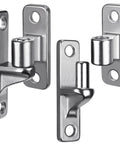 Heavy Duty 304 Stainless Steel Gate Hinges Non Welded One Piece Design Wall Mount Hinges With Five Eighth Inch Pin 600 Pound Capacity for Farm Gates
