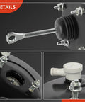 Rock Solid Replacement Vacuum Brake Booster Without Sensor For Chevy GMC Silverado 1500 Trucks showcasing connection points and detailed components.