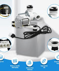 Premium Washer Drain Pump Assembly Replaces DC97 19289F PX3516 01 showcasing motor, drain connectors and wiring for easy installation.