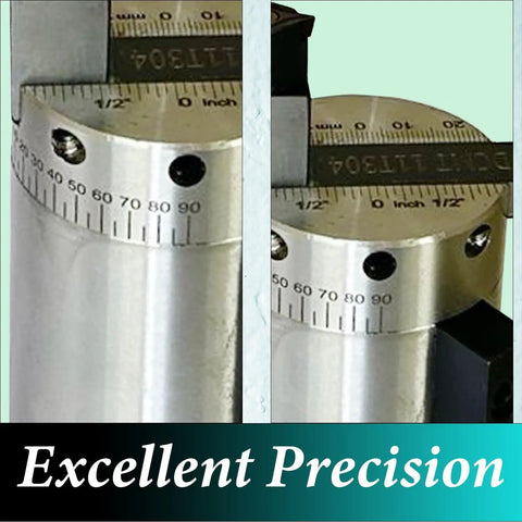 Pro Grade Radius Ball Turning Attachment For 7x16 Mini Lathes And Similar Machines, Heavy Duty Tool 0 To 90 Degree Side