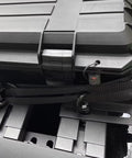 M8 Eye Bolt 4 Pack For Roof Rack And T Slot Systems Black Heavy Duty Tie Down Rings securing cargo box with strap
