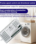 Heavy Duty Washing Machine Control Board Fits Whirlpool And Crosley With No Sweat Installation and clear PCB design for efficient power control.