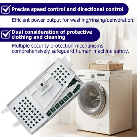 Heavy Duty Washing Machine Control Board Fits Whirlpool And Crosley With No Sweat Installation and clear PCB design for efficient power control.