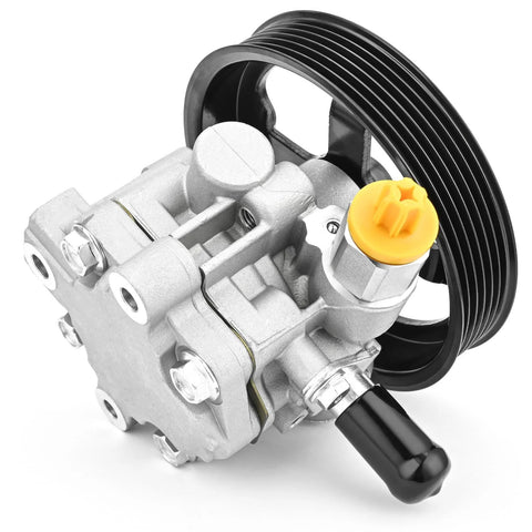 Power Steering Pump With Pulley Direct Fit For 2007 To 2012 Dodge Caliber 1.8L 2.0L 2.4L And 2007 To 2017 Jeep Patriot Compass