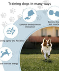 Dog Agility Hurdle Training Set With Adjustable Cones And Jumps, Backyard Obstacle Course Kit For At-Home Practice, training benefits