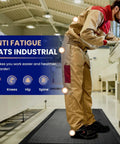 Industrial Grade Anti Fatigue Mat For Standing Comfort All Day 3x5 Ft Thick 15/16 Inch Ergonomic Floor Mat Non Slip Heavy Duty Workshop Pad