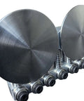 Two Station Disc Metal Bender For Sheet Metal Hem And Edge Bending Machine With 90 To 180 Degree Capability, dual discs view
