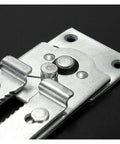 Straight Up Heavy Duty Sofa Connectors Snap Bracket Kit Locks Sectional Couch In Place Durable Steel Hinges close-up of metal connector with locking mechanism