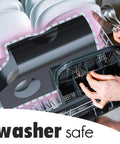 Reusable Gas Range Protectors For LG Stoves, Nonstick And Washable Stove Liners in dishwasher for easy clean