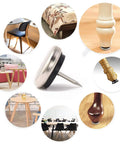 Heavy Duty Non Slip Furniture Nails With Thick ABS Pad Heads For Floor Protection Anti Scratch Glide Pads visible with furniture use cases
