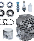 51mm Cylinder Piston Kit For K750 K760 Husqvarna Partner Cutoff Concrete Saw Replacement 506 38 61 To 71 visible components