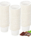 Eco Friendly Disposable Paper Coffee Filters For Single Cup Brews Fits All Reusable K Cups No Grounds Flow Smoothly Unbleached