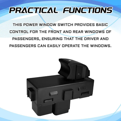 Passenger Side Power Window Switch For Front Right And Rear Windows Plug And Play Easy Install Compatible With Chevrolet HHR