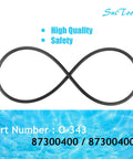 Pool Filter O Ring Replacement For Pentair Clean And Clear Cartridge Filters CC50 CC75 CC100 CC150 CC200 8.98 Inch Inner Diameter 0.275 Inch Thick Tank Clamp O Ring 1 Pack Easy Install And Durable Seal, black rubber O-ring