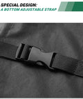 Close-up of Steel Stand Hammock Chair Cover Waterproof Outdoor 420D Oxford Fabric Shield with adjustable strap detail.