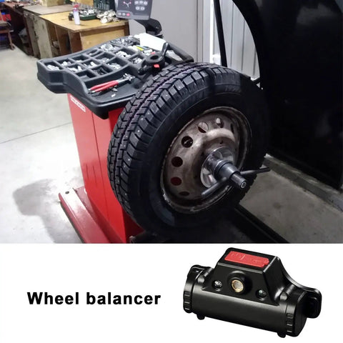 Pro Grade Wheel Balancer Locator Featuring Infrared Light Finder To Nail Down Exact Lead Block Locations For Smooth Rides Quick Garage Turnarounds