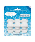 Pool Cleaner Hose Swivel Kit Replacement 9-100-3002 for 360 and 380 Pool Cleaners, white ABS swivel joints and nuts