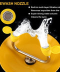Wall Mounted Eye Wash Station For Quick Eye Irrigation Emergency Eyewash With Double Nozzle And Built In Filter 15 Minute Run Time