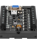 FX1N 20MT Programmable Controller PLC Module Regulator Board For Industrial DC24V, board with screw terminals and DB9 connector