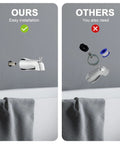 Comparison showing Slip On Tub Spout With Diverter For Five Inch Tub Chrome Finish Fits One Half Inch Copper Pipe installation ease.