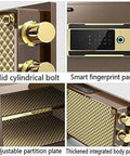 Heavy Duty Home Security Box Safe Built Tough As Nails From Microcarbon Alloy Steel, Water Resistant And Anti Corrosion, Solid Lock Bolts