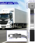 Heavy Duty Stainless Steel Shipping Container Door Handle Replacement 11.22 Inch Ultra Thick Solid Steel Construction diagram