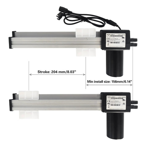 Direct Replacement Linear Actuator Kit For Your Power Recliner Lift Chair And Electric Sofa, Built To Fit JLDQ.11.156.204D