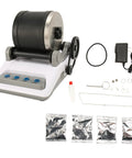 Rock Polisher Kit For Beginners With Stable Construction And Endurance Motor Easy To Use Rock Tumbler For Kids And Adults Includes Rocks Polishing Powder Perfect DIY Home Hobby Project