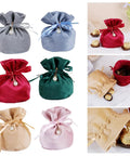 Plush Gift Bags 20 Pack For Candy Packaging And Party Supplies Ideal For Wedding Planners And Event Organizers Drawstring Closures