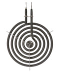 6 Inch Range Coil Surface Element WB30M1 for electric cooktop, durable heating coil for stovetop viewed from front angle.